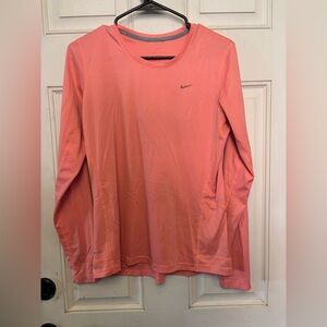 Nike Women's Coral Long Sleeve Tee